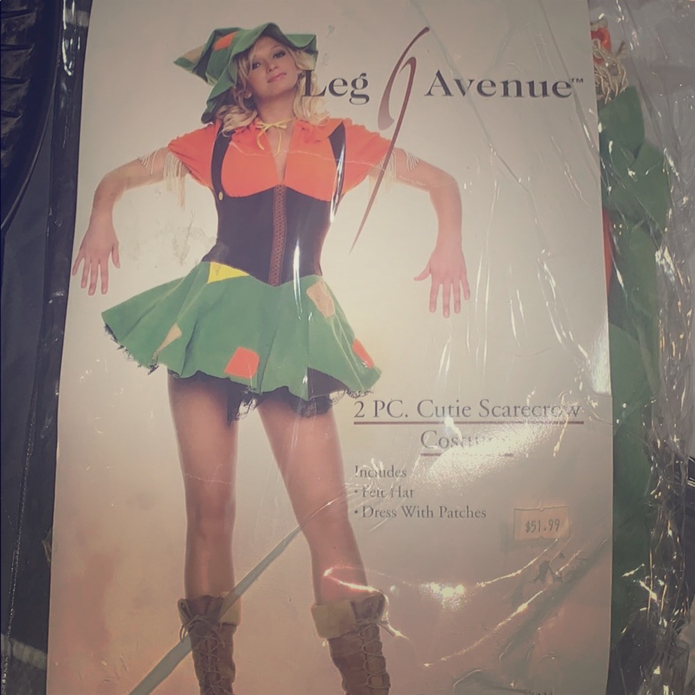 Leg Avenue 2pc Cutie Scarecrow Costume